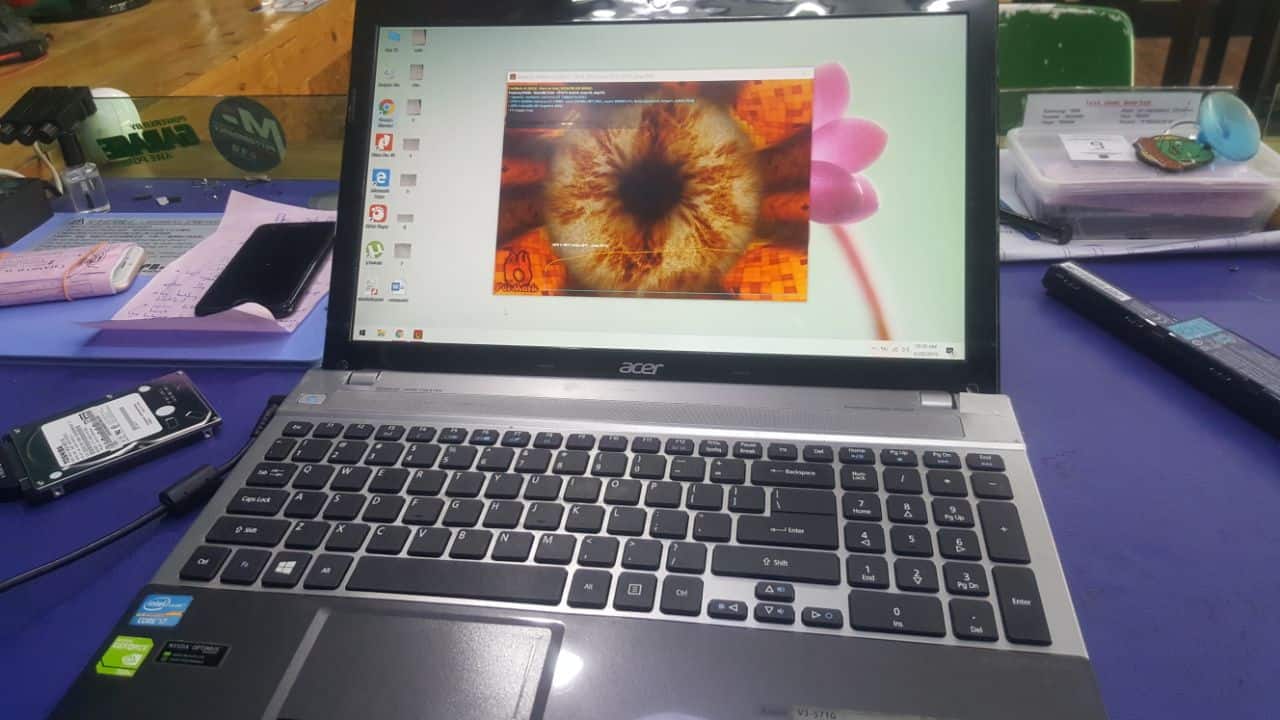 GRAPHICAL TEST LAPTOP